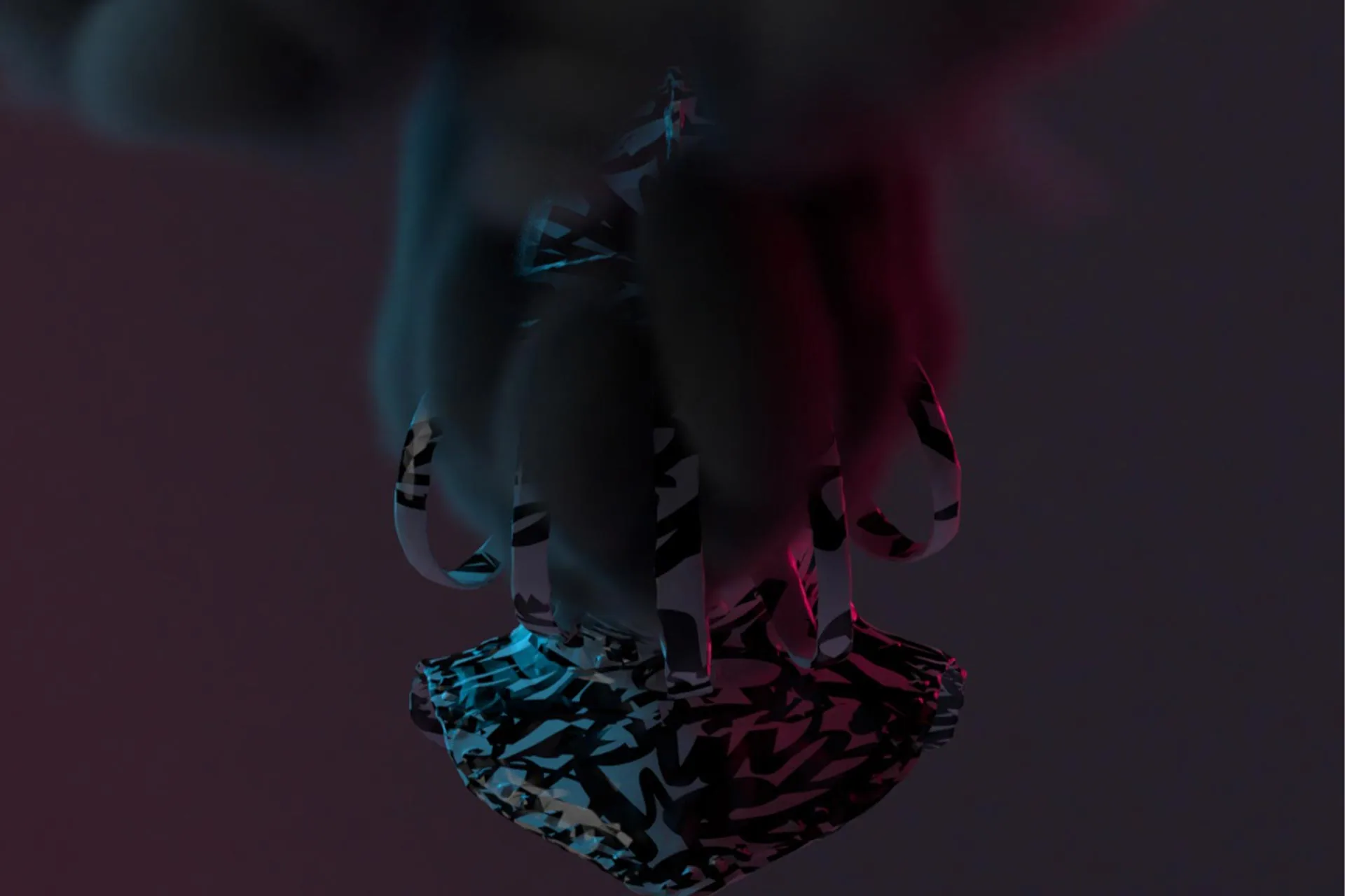 Thoughts that burn. Una exploración visual de formas orgánicas, tensión y atmósferas oscuras.